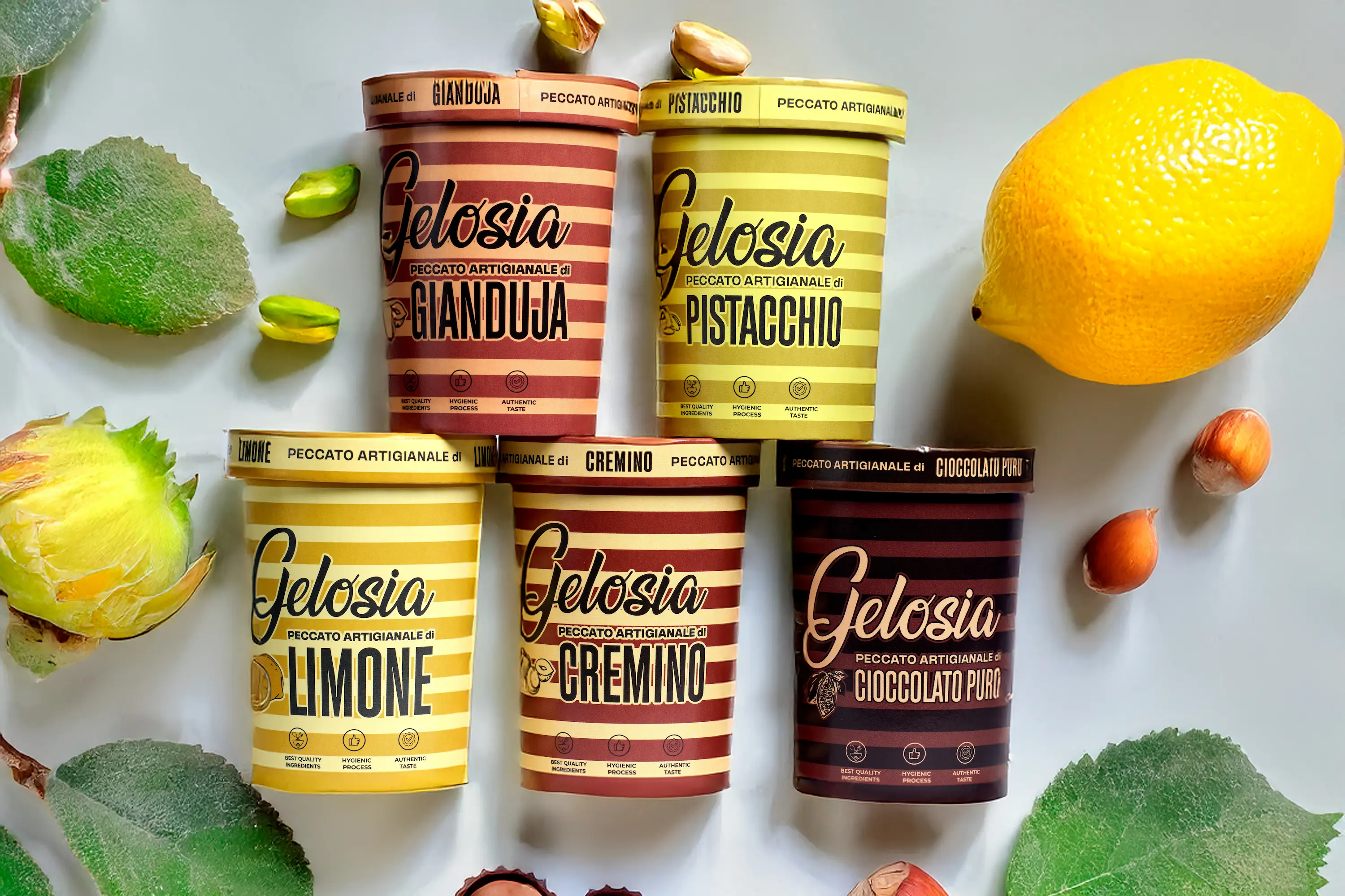 All Gelosia flavours